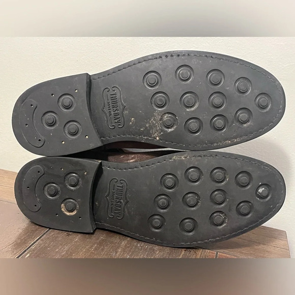 Thursday Boot Company Chocolate Suede Duke Chelsea Boots Mens size 10.5 - Picture 8 of 10